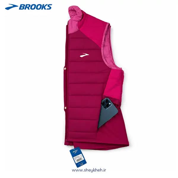 وست زنانه ی بروکس SHIELD HYBRID VEST 2.0 مدل 22156679.025 — تصویر ۹