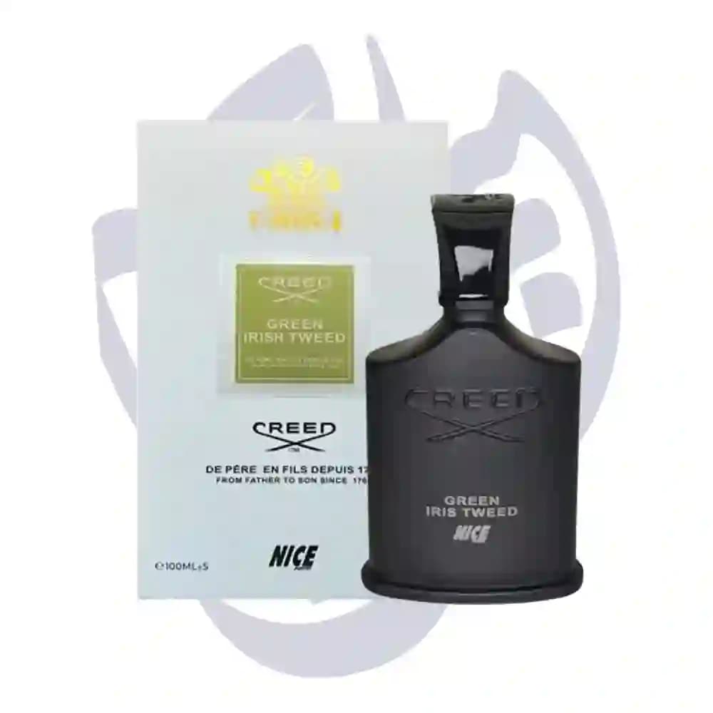 ادکلن پرفیوم 100میل (کریدگرین آیریش) مردانه Creed green Iris شرکت نایس