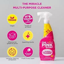 مایع پاک‌کننده چندمنظوره The Pink Stuff The Miracle Multi-Purpose Cleaner 850ml اروپایی — تصویر ۵