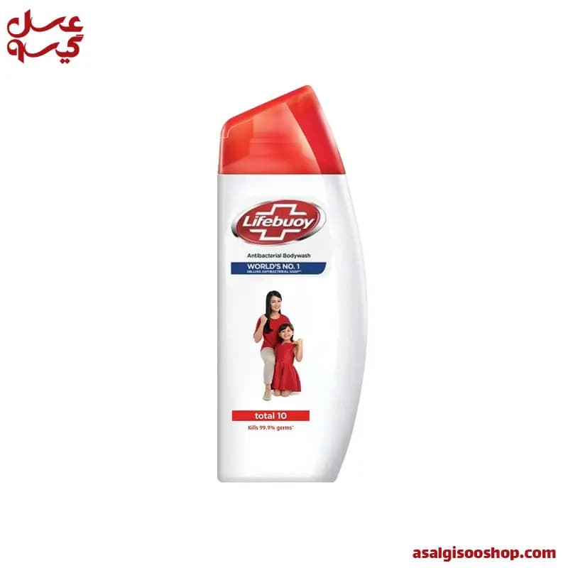 شامپو بدن لایف بوی 300 میلی‌لیتر ضد‌میکروب و آنتی‌باکتریال مخصوص پوست حساس | Lifebuoy Antibacterial Body Wash 300ml | کد 2866