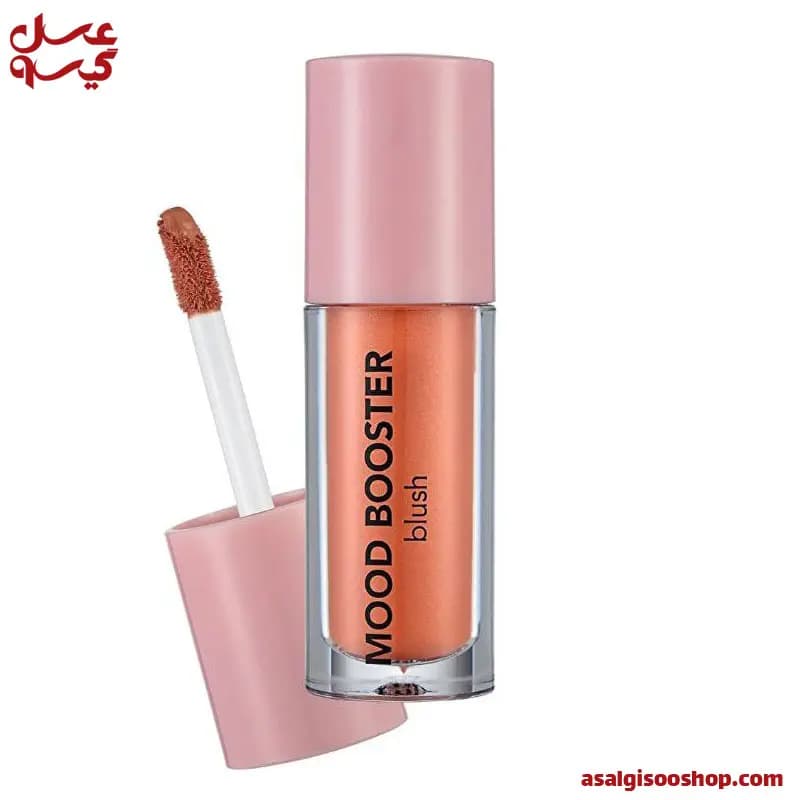 رژگونه مایع فلورمار مدل Mood Booster شماره 01 رنگ بژ روشن | Flormar Mood Booster Liquid Blush No. 01 Beige | کد2858