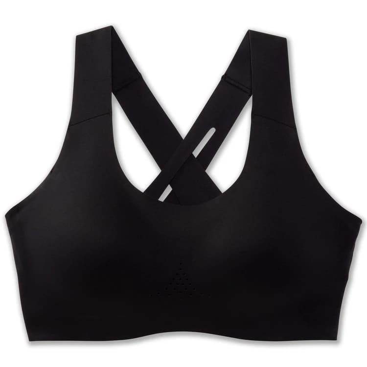نیم تنه ورزشی زنانه مشکی بروکس Brooks Dare Crossback Run Bra