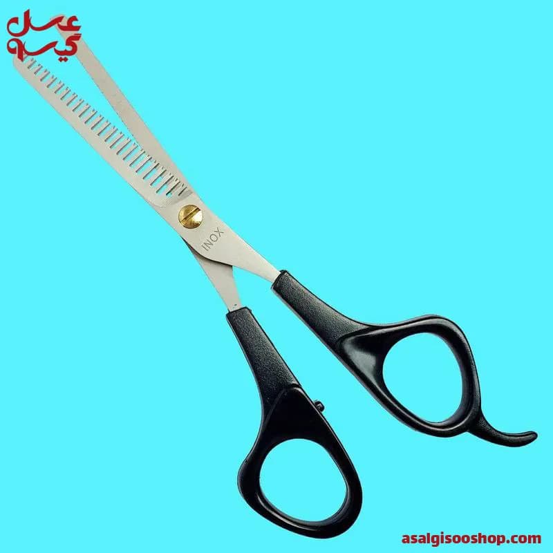 قیچی پیتاژ SNG مدل اینوکس| SNG Inox Professional Hair Thinning Scissors | کد 2846