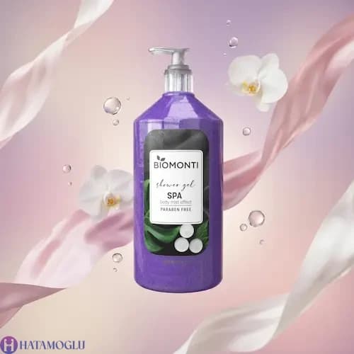 شامپو بدن بیومونتی Biomonti مدل SPA حجم 1000 میلی لیتر — تصویر ۲