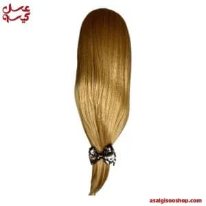 کله مانکن شینیون و کوتاهی نیمه پوش بدون پایه | Hairdressing Training Mannequin Head Semi | کد 2842 — تصویر ۲