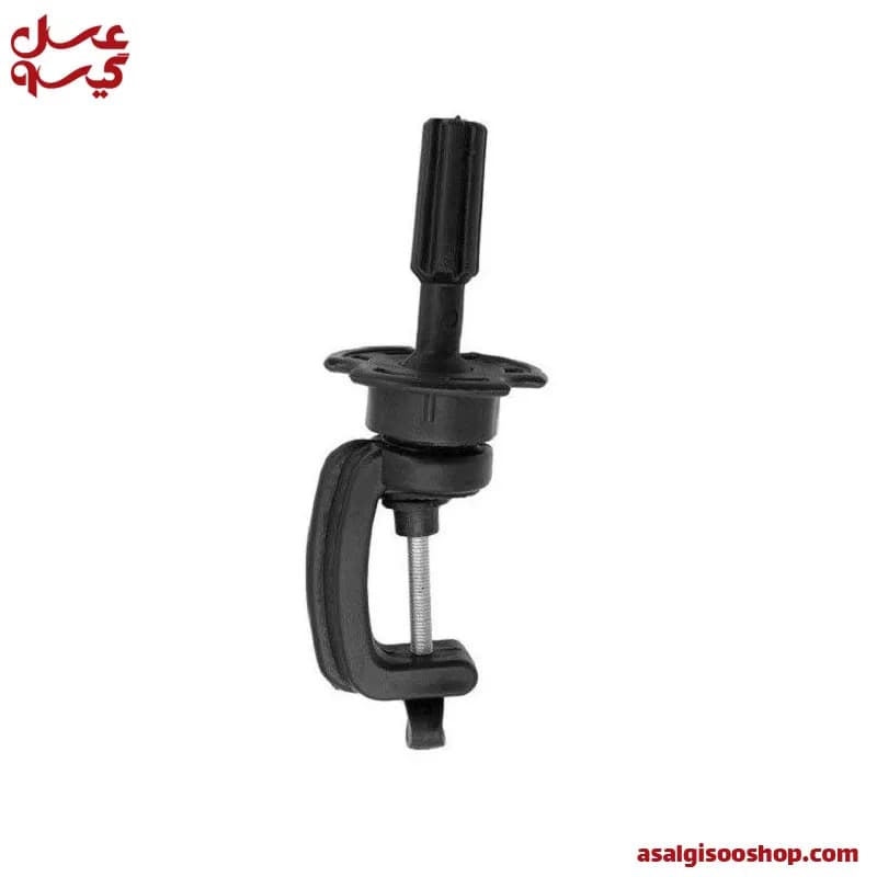 پایه سر مانکن رومیزی پلاستیکی | Plastic Table Clamp Stand for Hairdressing Training Head | کد 2841