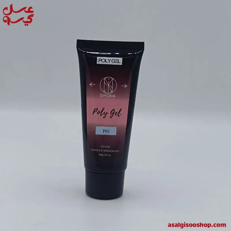 پلی ژل کاشت ناخن سیمون 01| Simon Nail Extension Poly Gel | کد 2839
