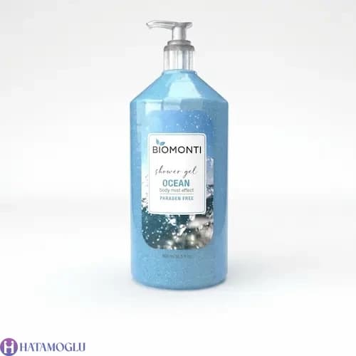 شامپو بدن بیومونتی روغن نارگیل 1000 میل | بدون سولفات و پارابن
