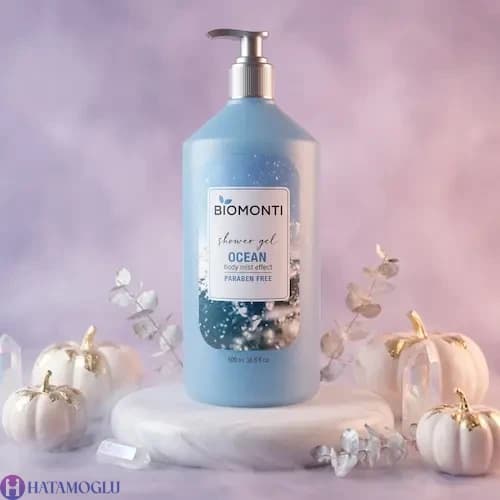 شامپو بدن بیومونتی روغن نارگیل 1000 میل | بدون سولفات و پارابن — تصویر ۲