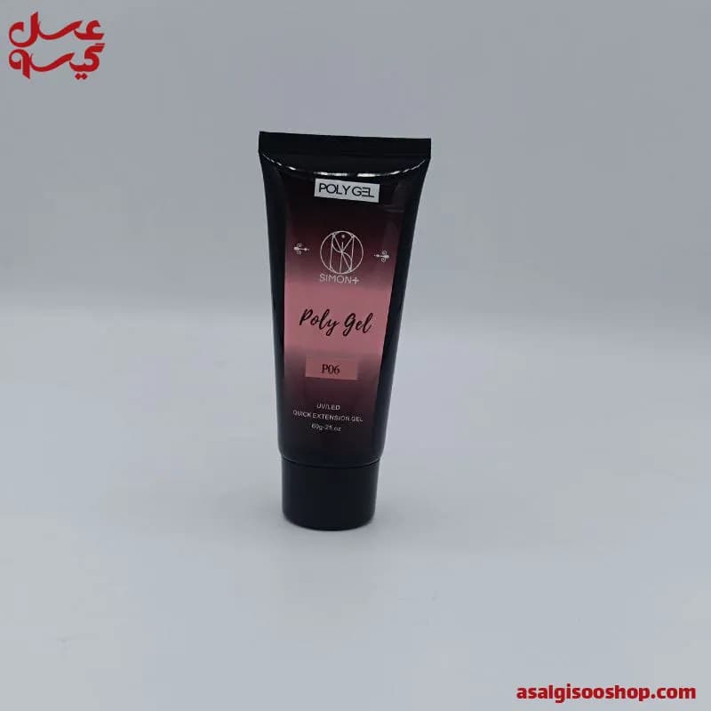 پلی ژل کاشت ناخن سیمون 06| Simon Nail Extension Poly Gel | کد 2838