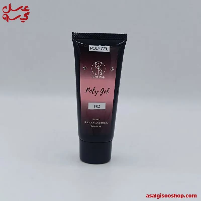 پلی ژل کاشت ناخن سیمون 02 |Simon Nail Extension Poly Gel| کد 2832