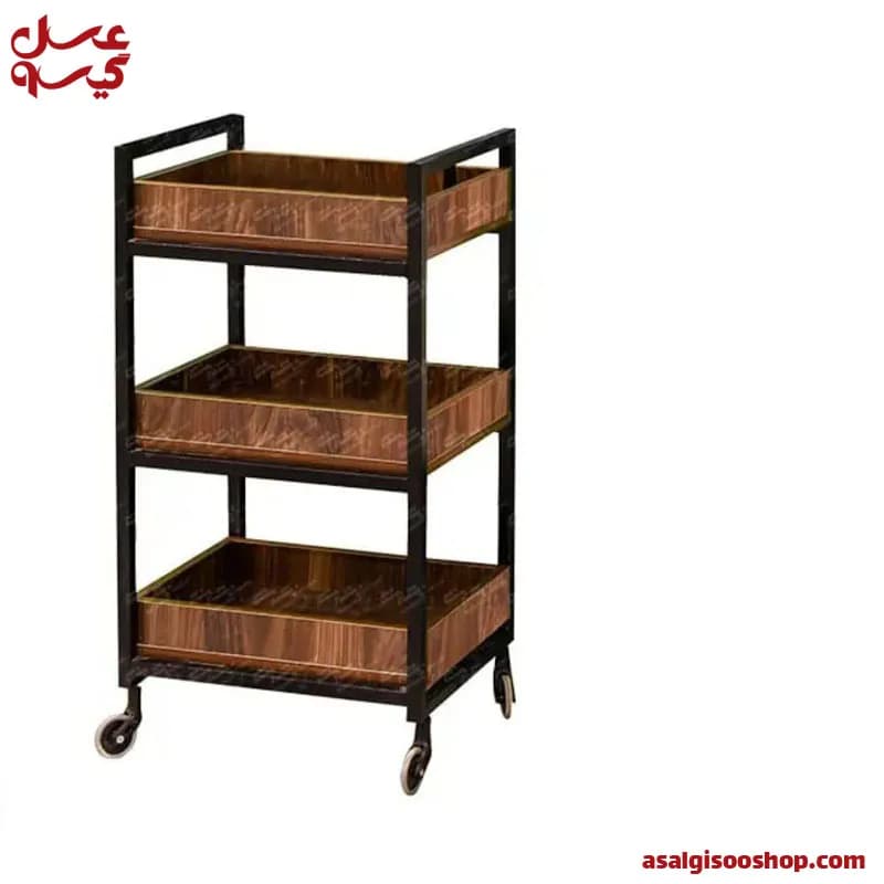 ترولی پاکسازی 437 برند صنعت نواز |Sanat Navaz Beauty & Facial Cleansing Trolley| کد 2831