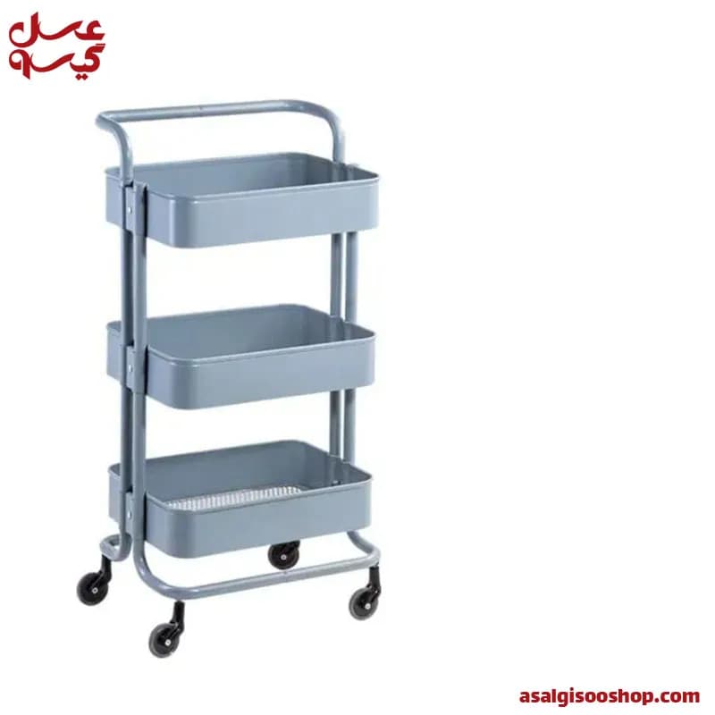 ترولی فلزی 2066 صنعت نواز |Sanat Navaz Metal Salon Trolley |کد 2827