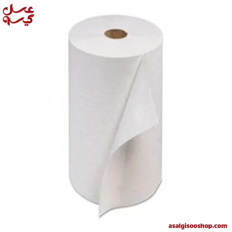 حوله یکبار مصرف رولی جی‌کات|J-Cut Disposable Roll Towel|کد2800