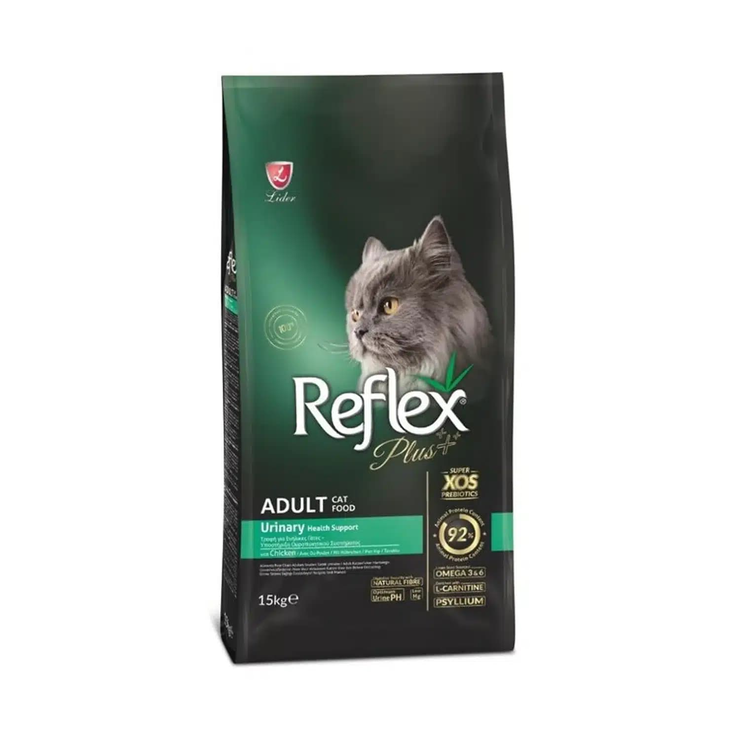 غذای خشک گربه بالغ رفلکس پلاس یورینری 1.5کیلوگرم Reflex Plus Urinary