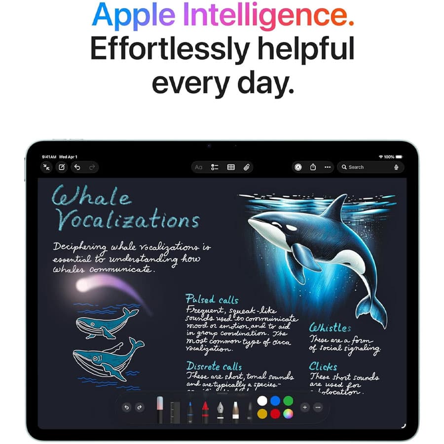 آیپد 13 اینچ اپل مدل iPad Air 2026 M4 Wi-Fi ظرفیت 256 گیگابایت و رم 12 گیگابایت — تصویر ۱۲