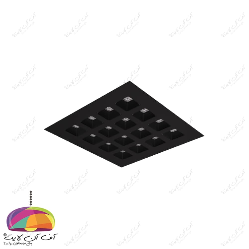 چراغ سقفی LED توکار 65 وات 60×60 مدل برلیانس مازی نور — تصویر ۳