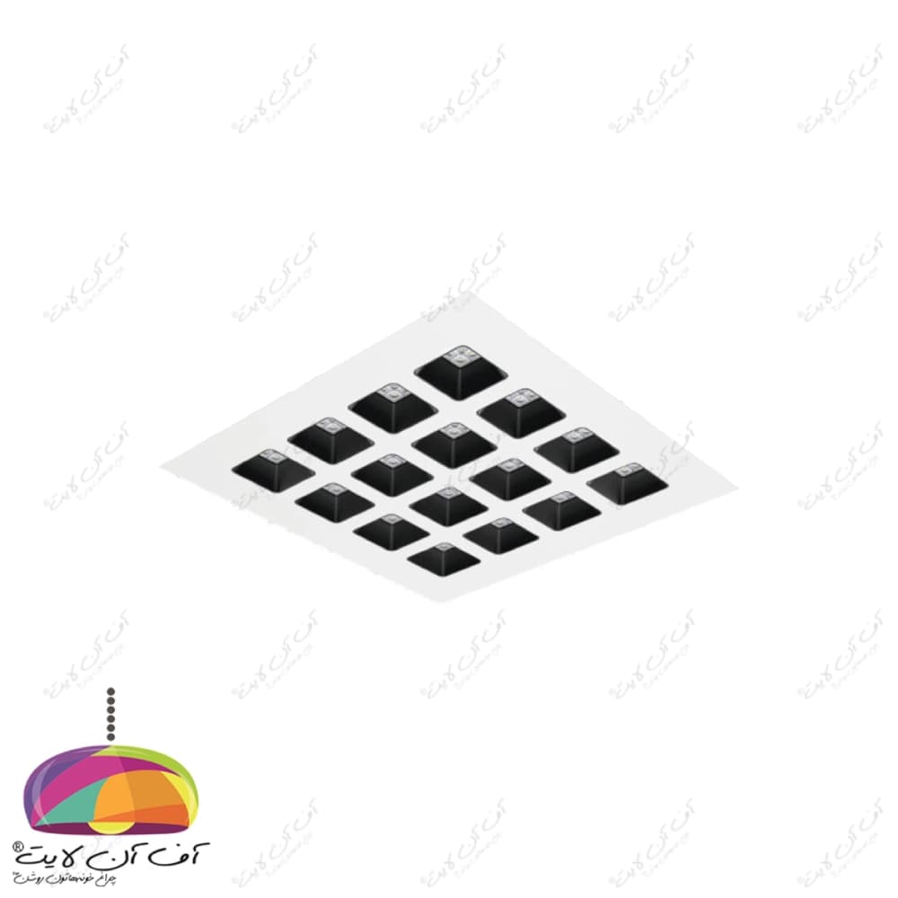 چراغ سقفی LED توکار 33 وات 60×60 مدل برلیانس مازی نور — تصویر ۳