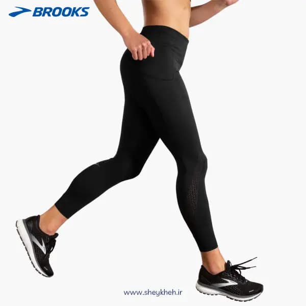 لگ ورزشی زنانه مشکی بروکس Brooks Method 7/8 Tight — تصویر ۱۱