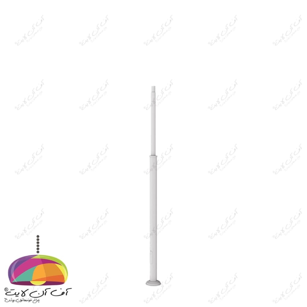 پایه چراغ پارکی 3 متری مدل P20 مازی نور — تصویر ۵