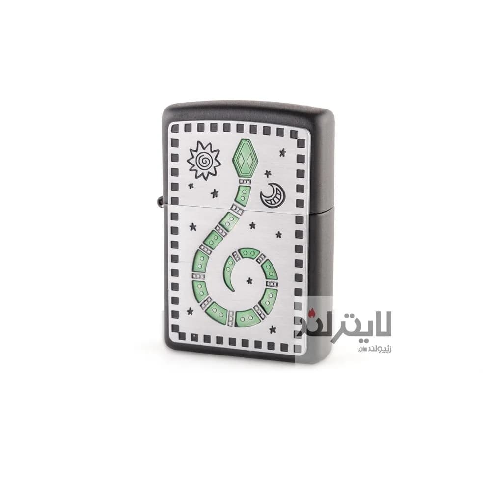 فندک زیپو کد 20435 مدل Celestial Snake