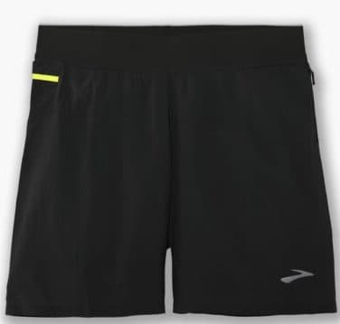 شورت ورزشی مردانه مشکی بروکس Brooks Sherpa 7″ Short
