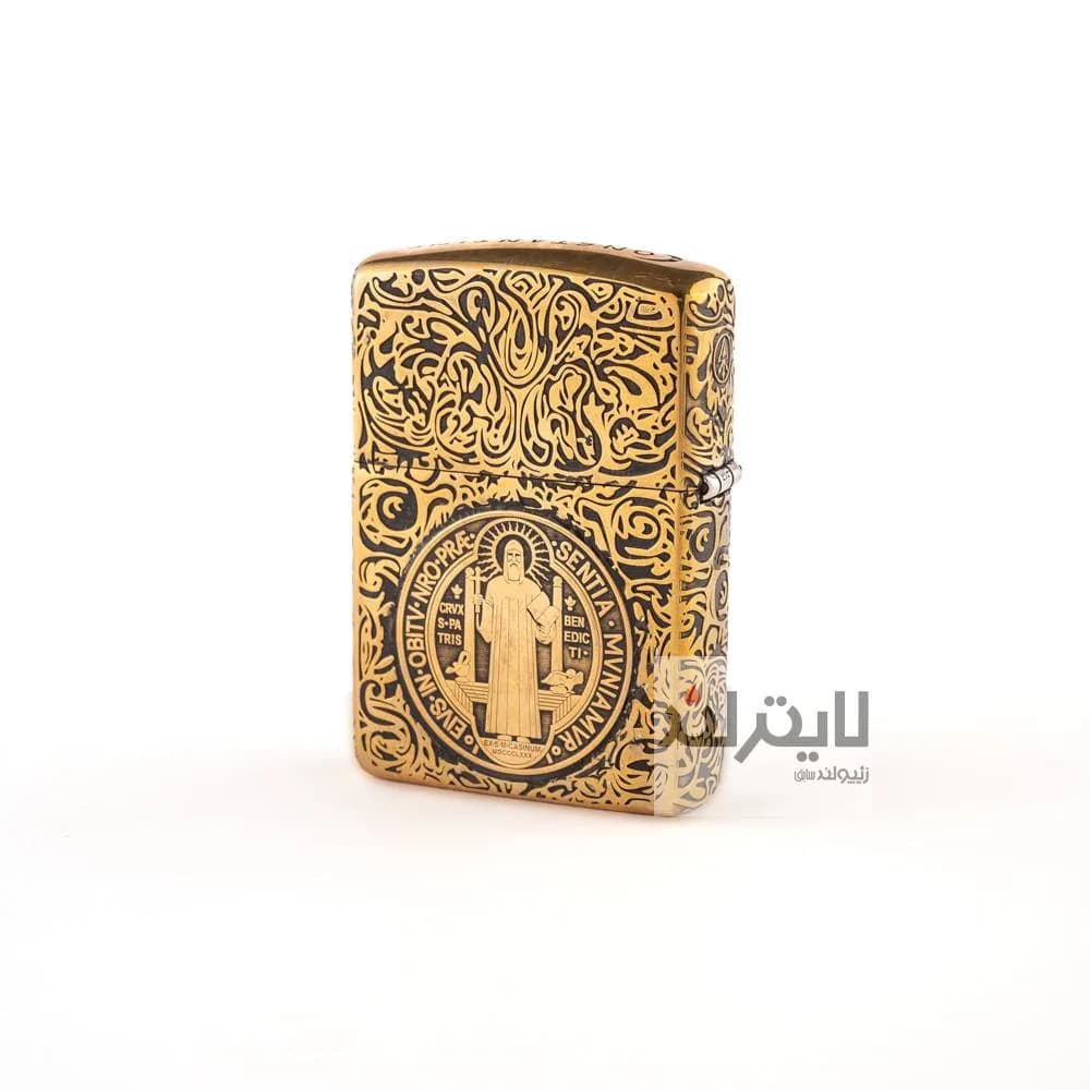 فندک زیپو مدل BR FIN BR Armor Heavy Russia Constantine کد 168 — تصویر ۲