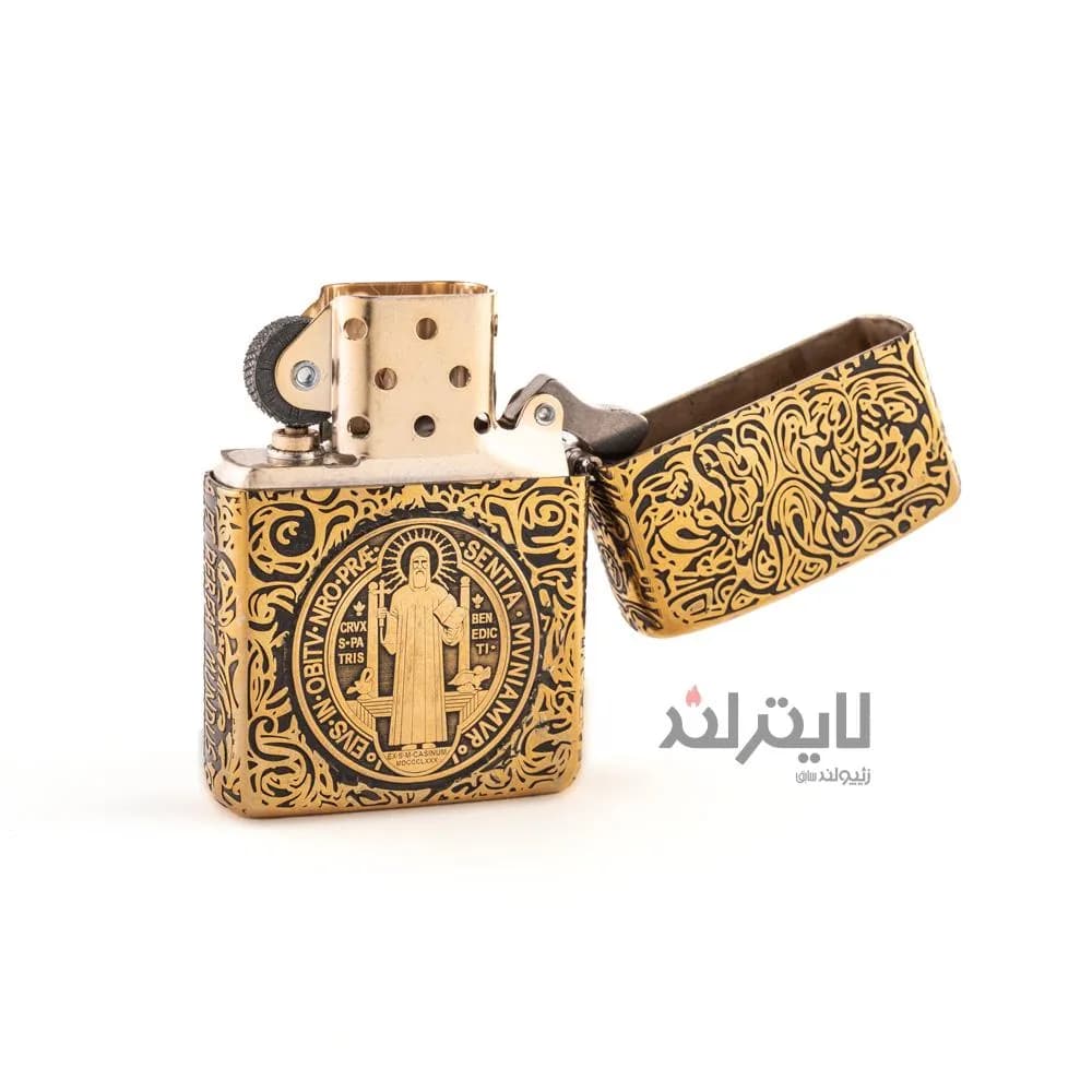 فندک زیپو مدل BR FIN BR Armor Heavy Russia Constantine کد 168 — تصویر ۳