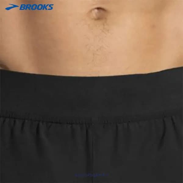شورت ورزشی مردانه مشکی بروکس Brooks Sherpa 5″ Short — تصویر ۱۰