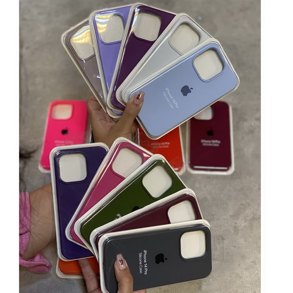 کاور سیلیکونی اورجینال زیربسته مناسب برای گوشی موبایل اپل آیفون iphone 14 pro — تصویر ۲