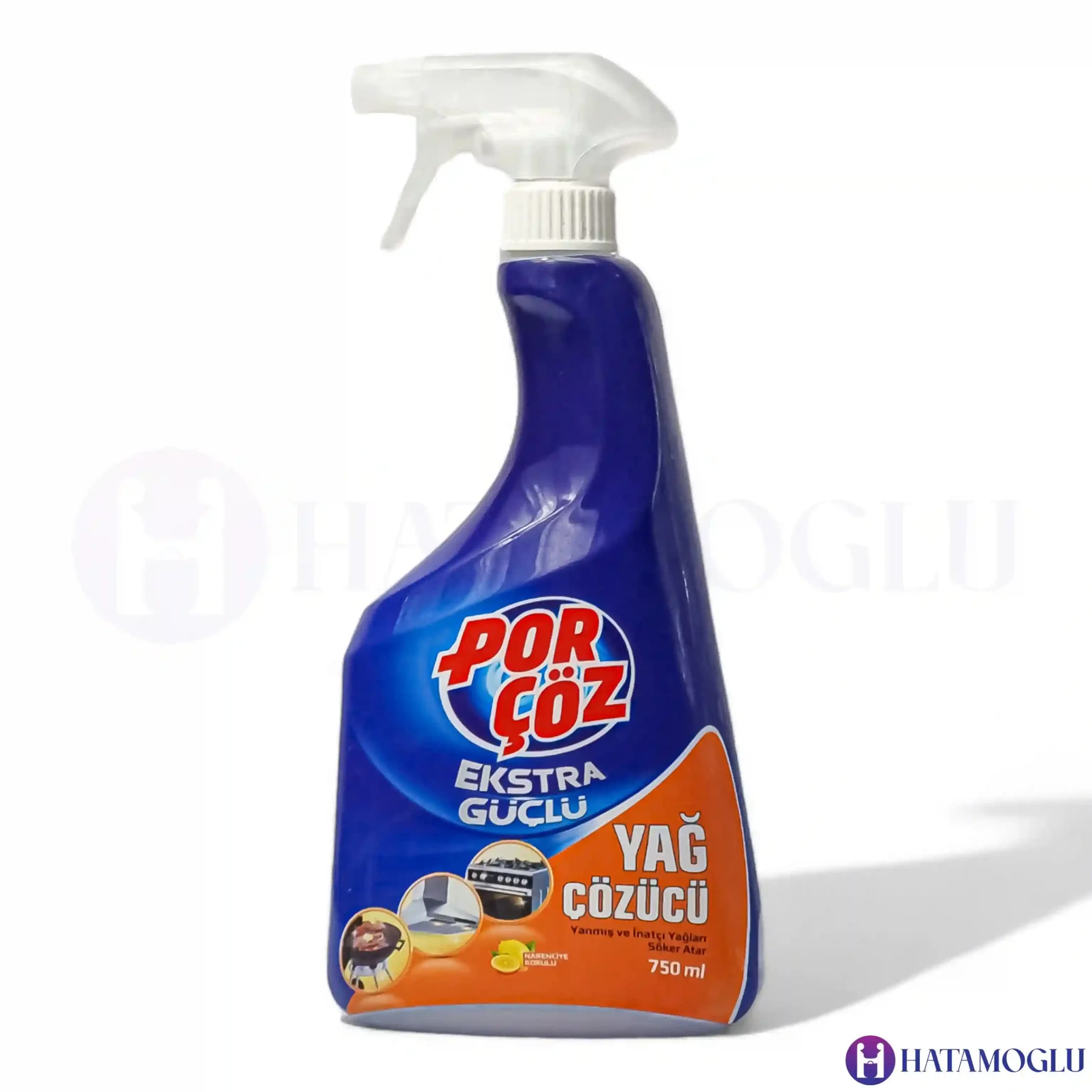 اسپری چربی زدای آشپزخانه پورچوز (porçoz)750 میلی لیتر