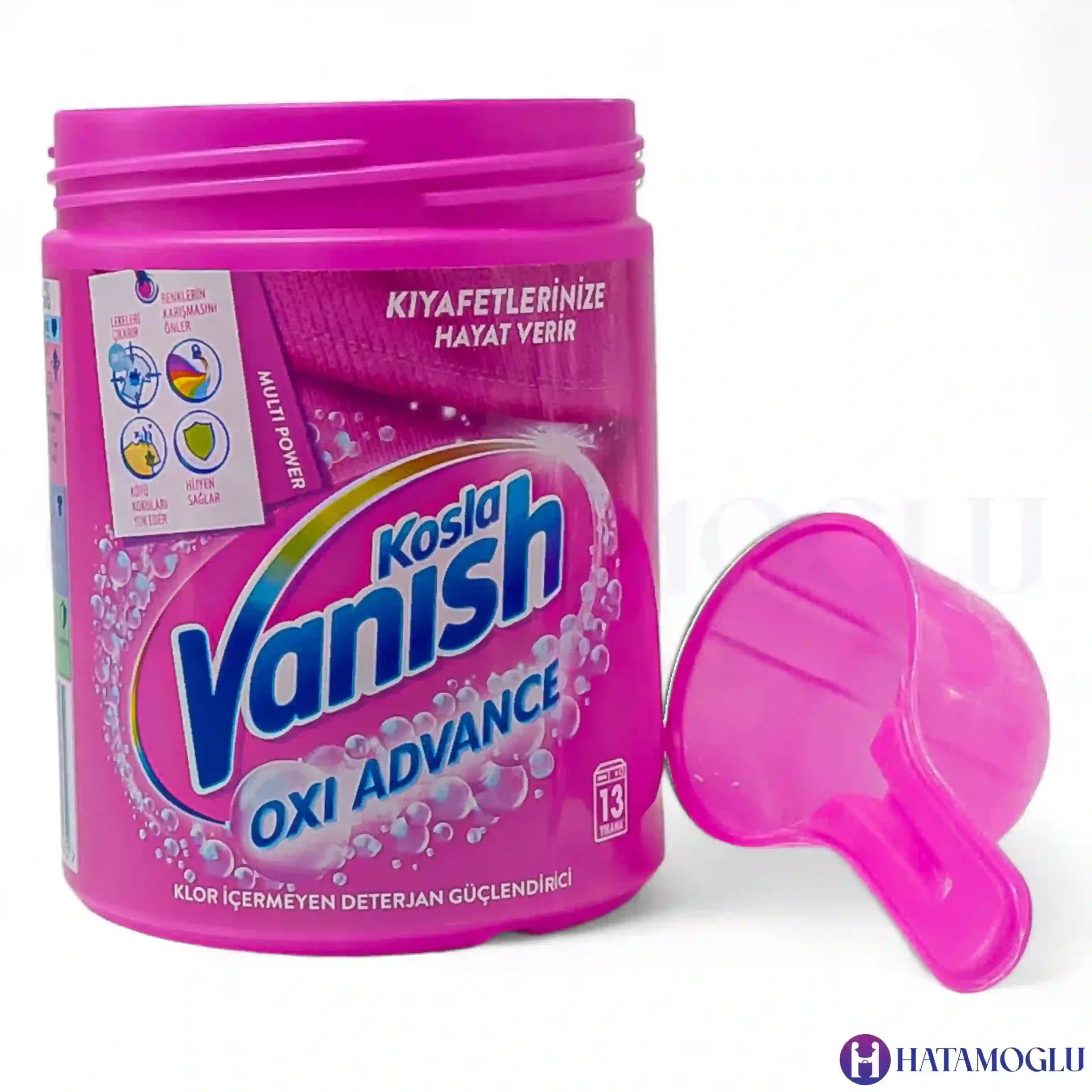 ” پودر لکه بر لباس Vanish Oxi Advance” : راه حل کامل برای لکههای سخت — تصویر ۴