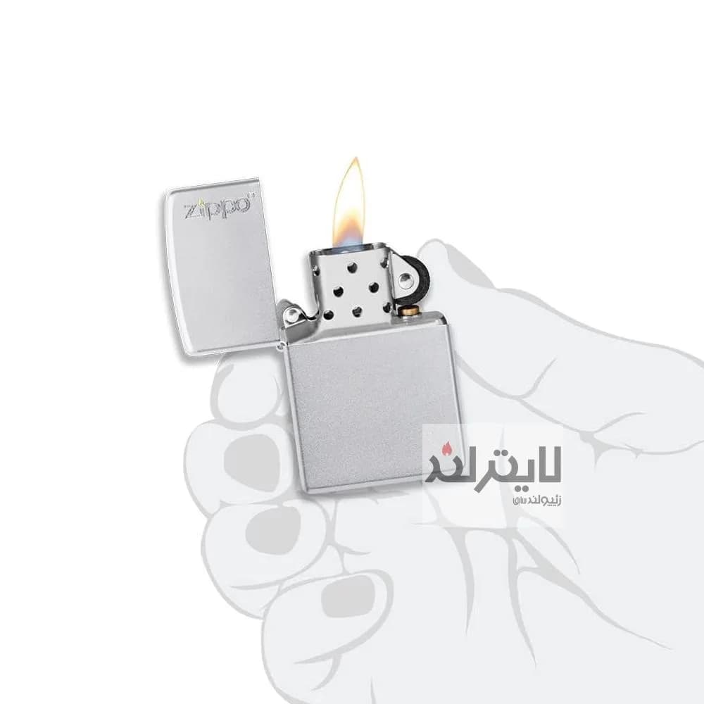 فندک زیپو مدل Bulus Zippo Logo کد 205 — تصویر ۳