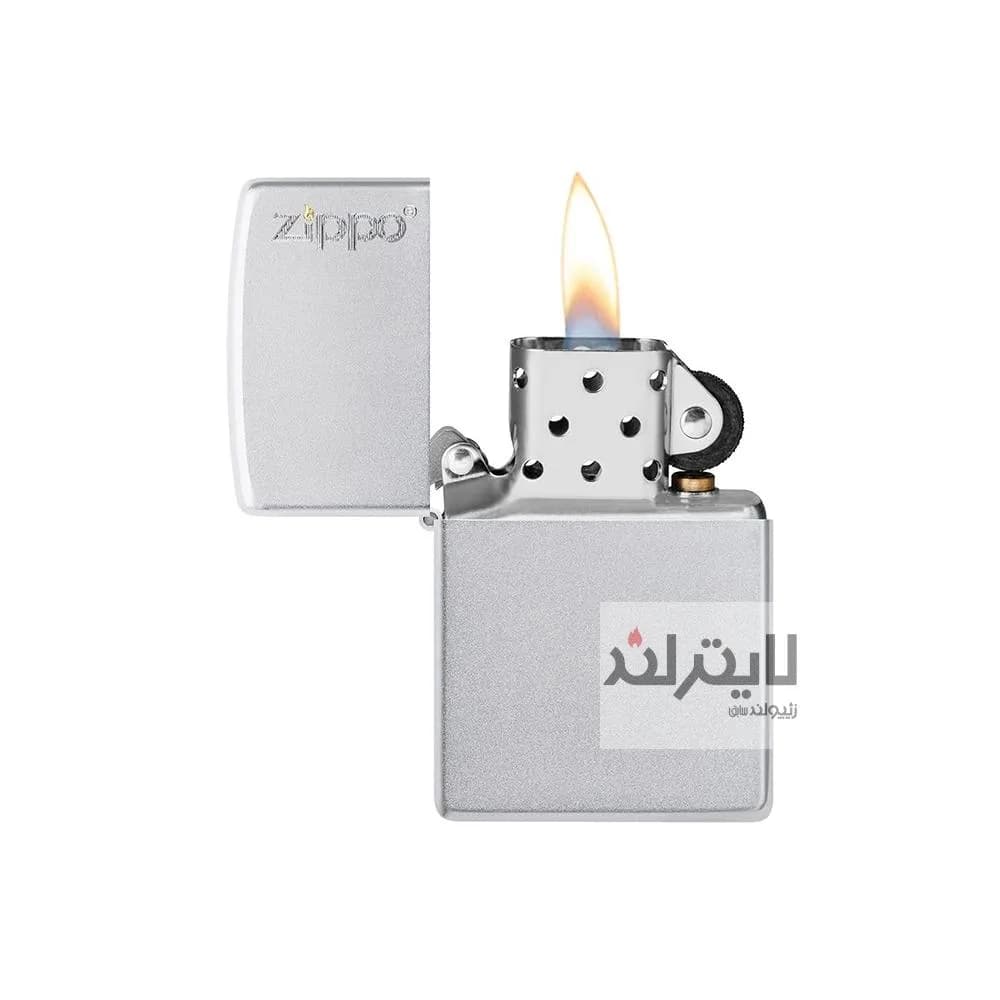 فندک زیپو مدل Bulus Zippo Logo کد 205 — تصویر ۲