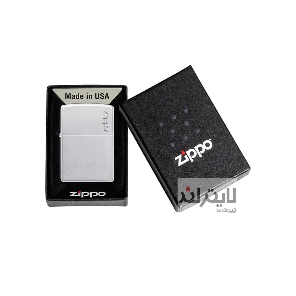فندک زیپو مدل Bulus Zippo Logo کد 205 — تصویر ۴