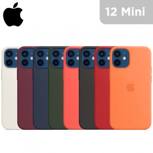 کاور سیلیکونی اورجینال زیربسته مناسب برای گوشی موبایل اپل آیفون iPhone 12 mini — تصویر ۲