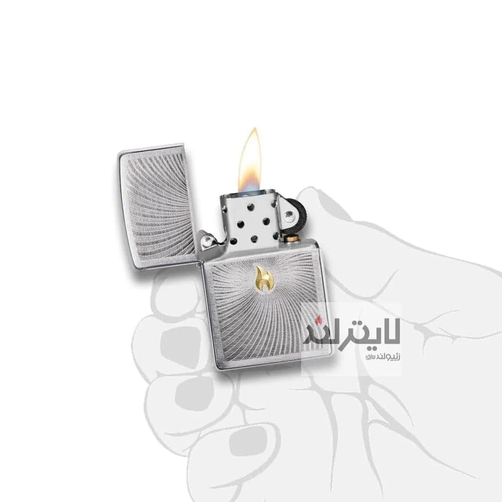 فندک زیپو مدل Spiral کد 205 — تصویر ۳