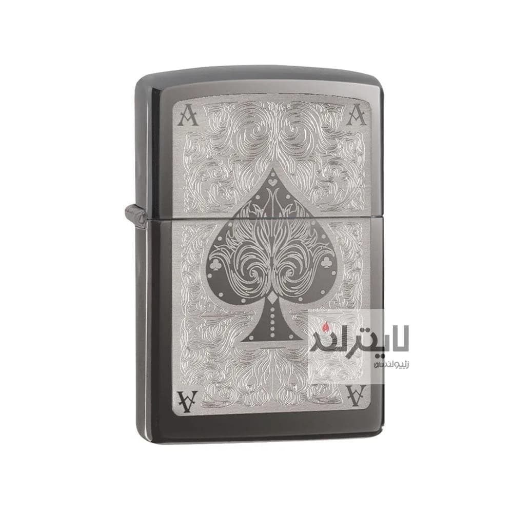 فندک زیپو مدل Ace Filigree کد 28323 — تصویر ۳