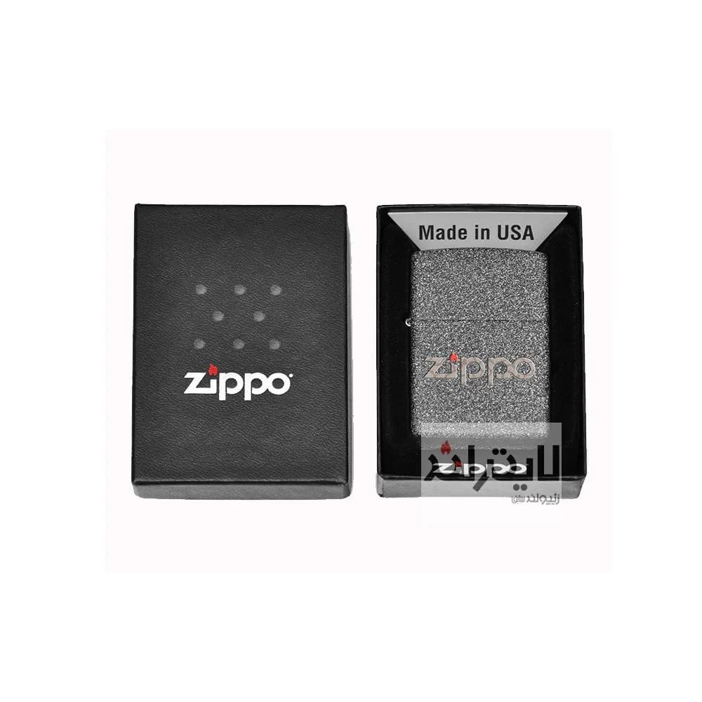 فندک زیپو مدل Snake Skin Zippo Logo کد 211 — تصویر ۳