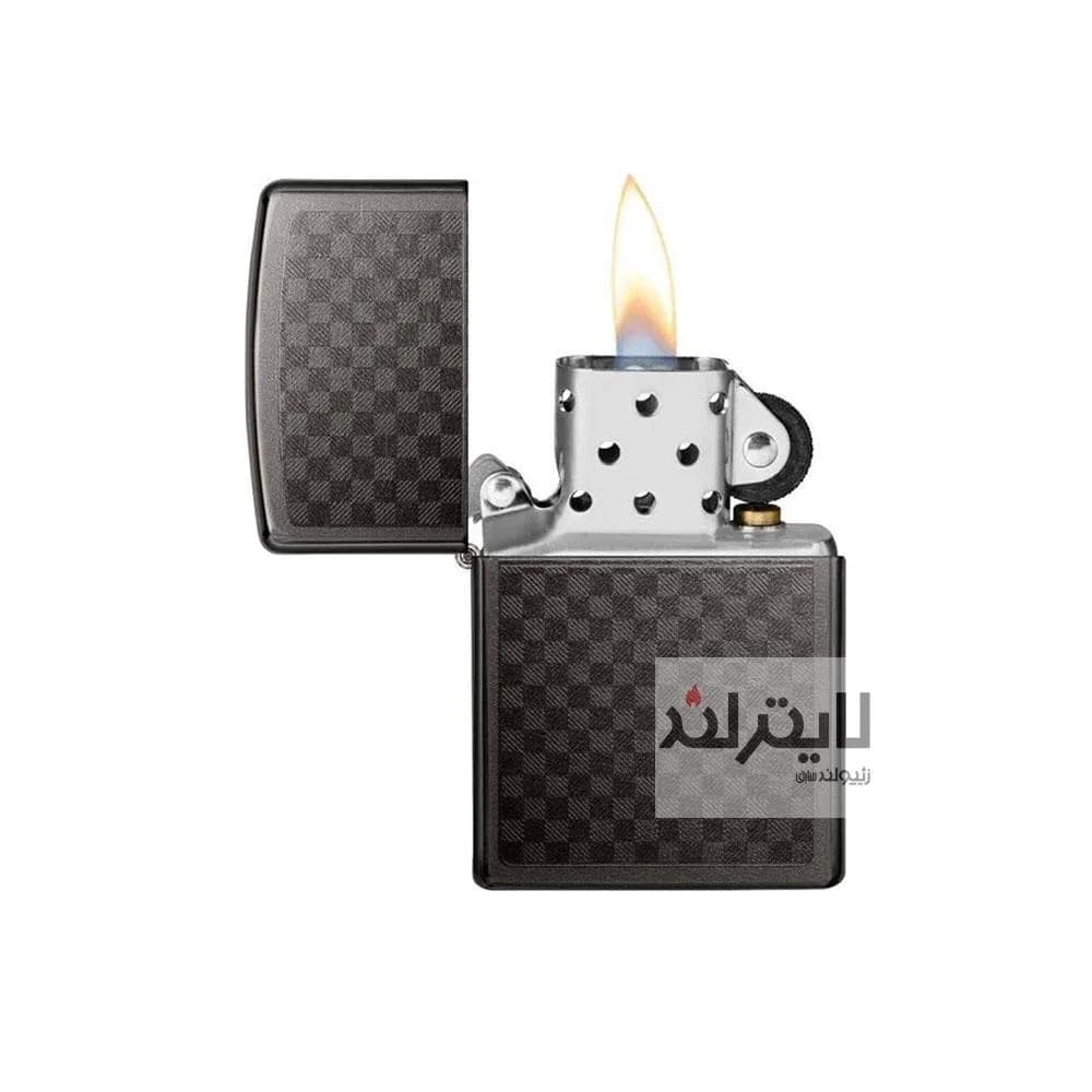 فندک زیپو مدل Iced Carbon Fiber Design کد 29823 — تصویر ۳