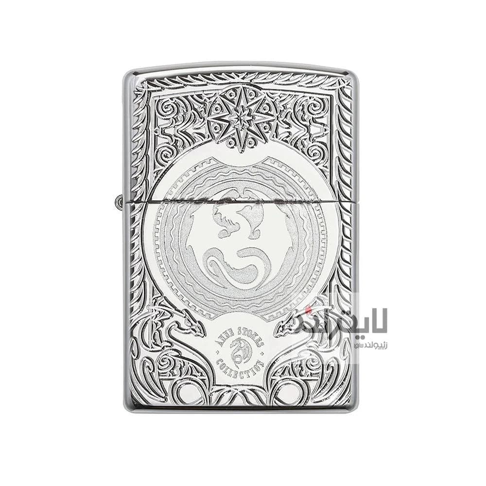 فندک زیپو مدل Anne Stokes Dragon Armor کد 28962 — تصویر ۲