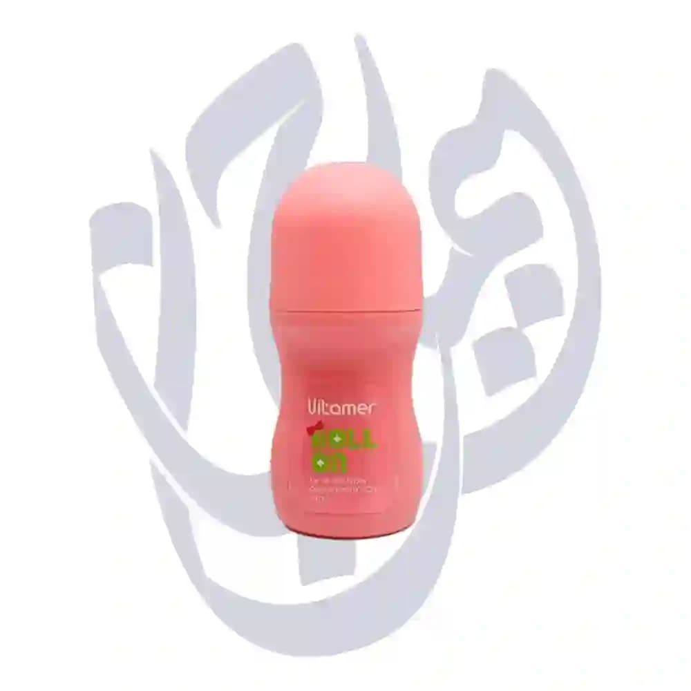 مام رول ضد تعریق ویتامر گلبهی 50ML Vitamer