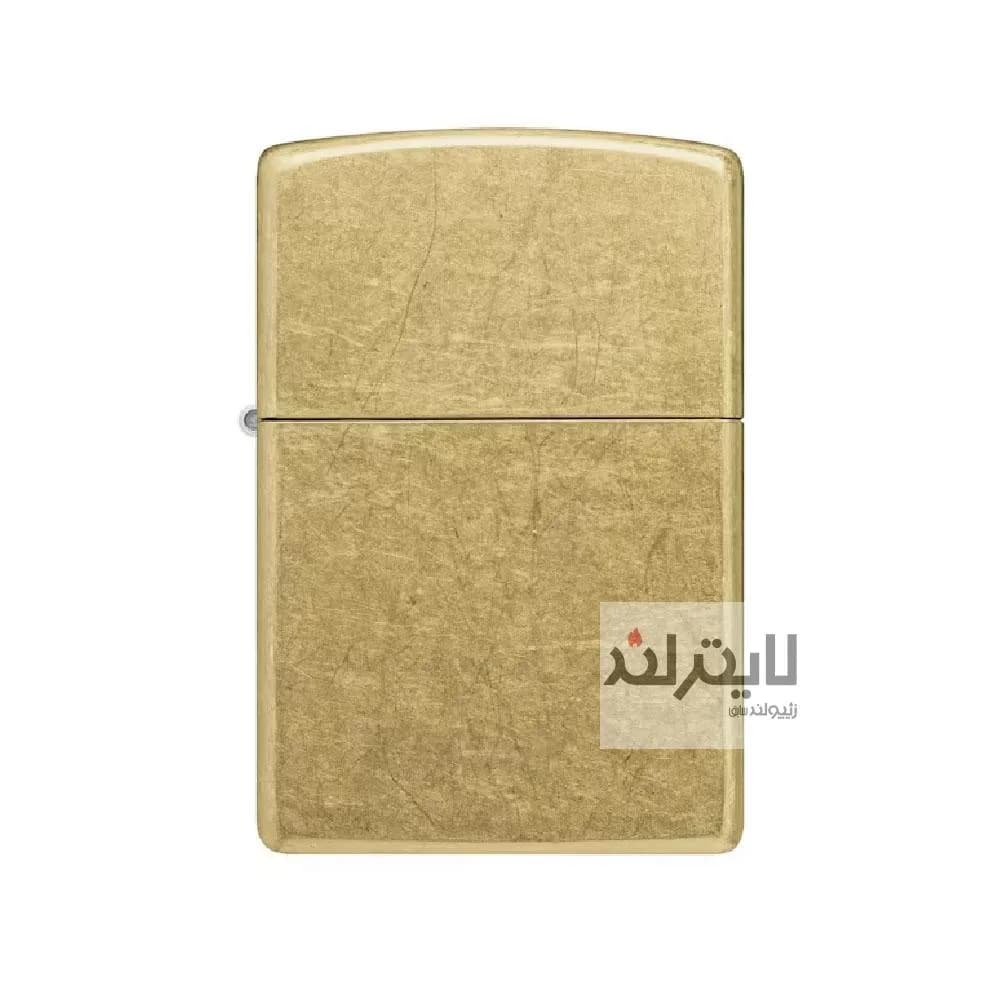فندک زیپو مدل Regular Street Brass کد 48267