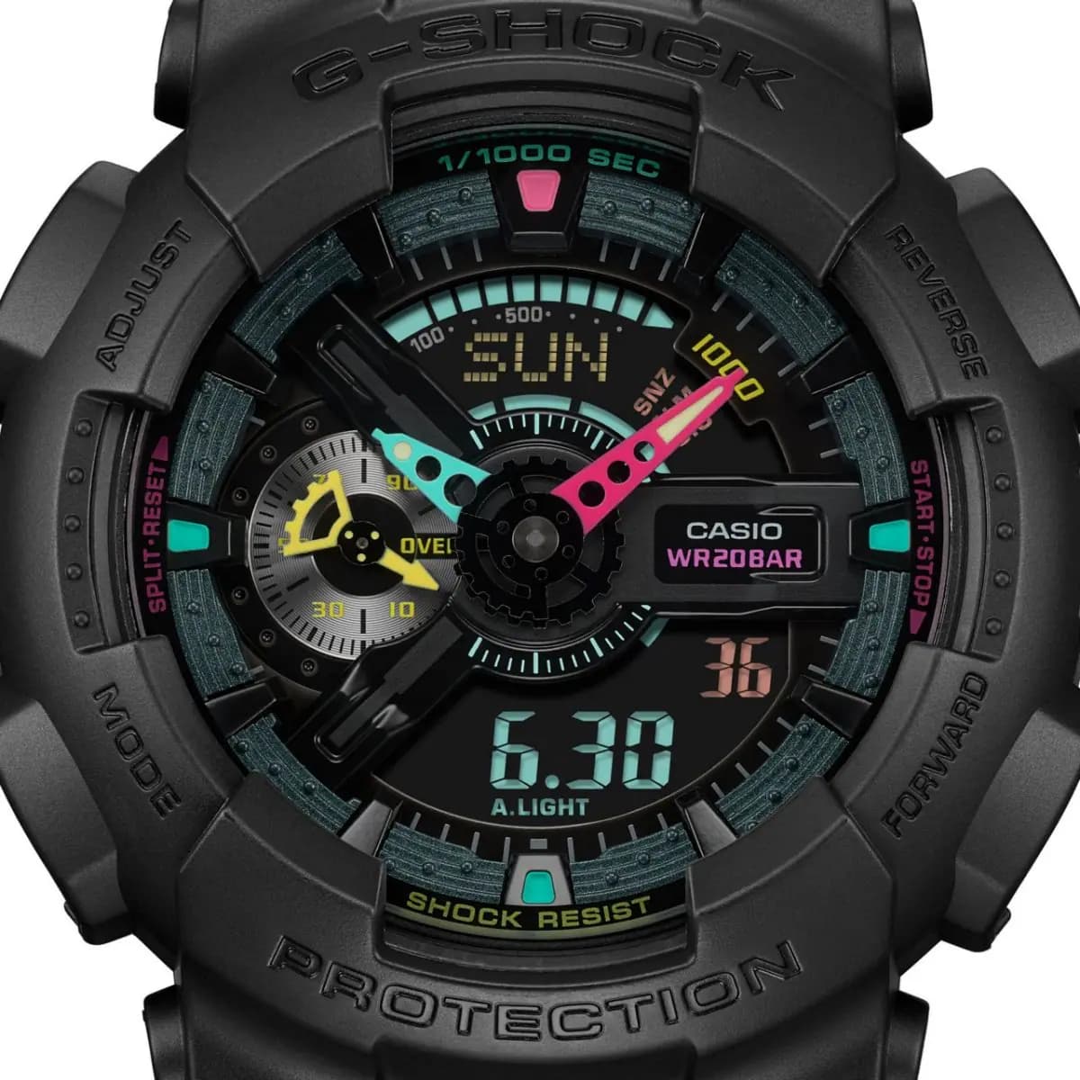 ساعت مچی مردانه کاسیو G-SHOCKمدل GA-110MF-1ADR — تصویر ۴