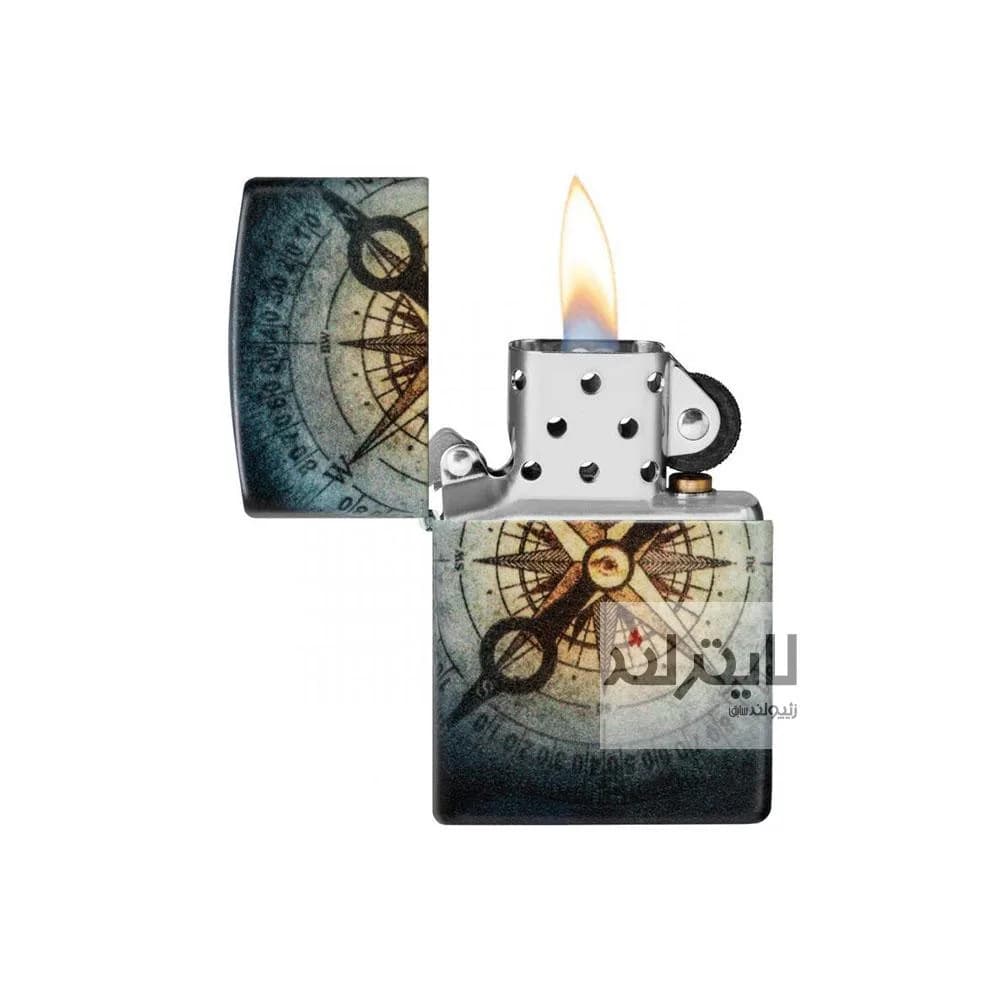 فندک زیپو Compass Ghost Design کد 48562 — تصویر ۲
