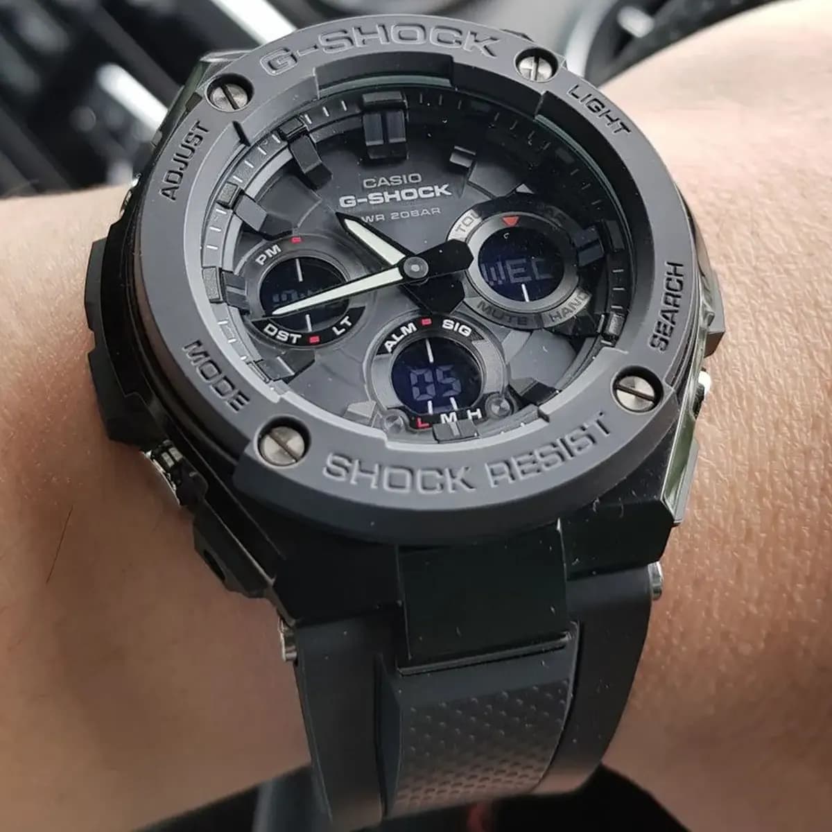 ساعت مچی مردانه G-SHOCK کاسیومدل CASIO-GST-S100G-1B — تصویر ۴