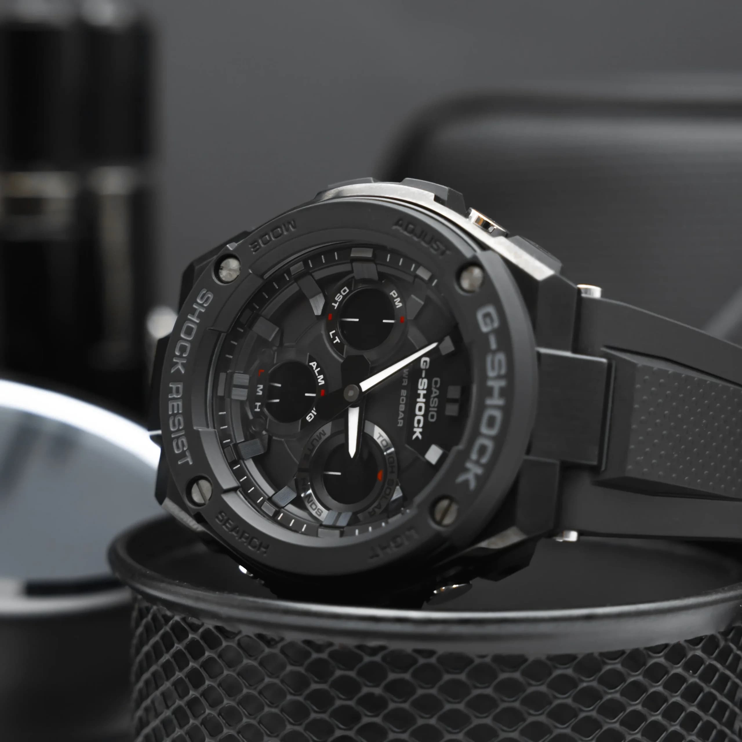 ساعت مچی مردانه G-SHOCK کاسیومدل CASIO-GST-S100G-1B — تصویر ۸