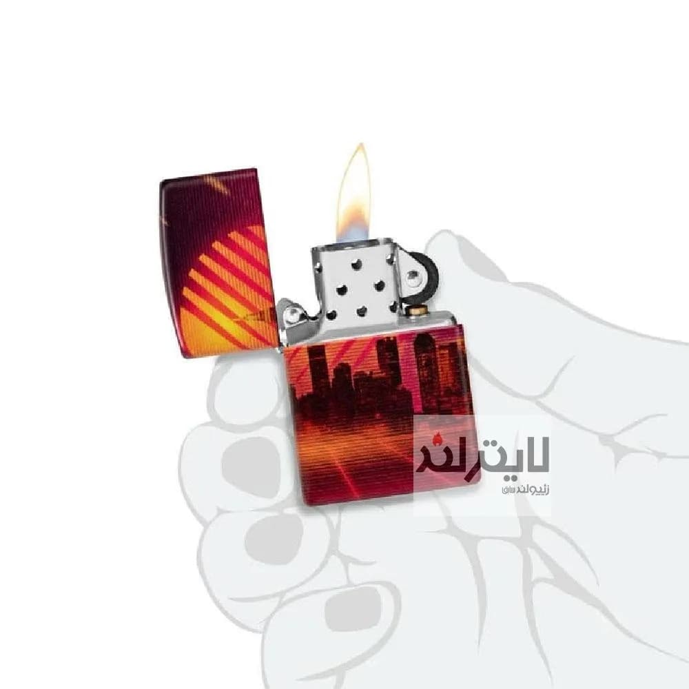 فندک زیپو Cyber City Design کد 48505 — تصویر ۴