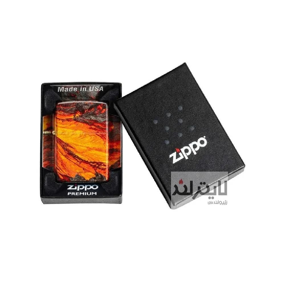 فندک زیپو مدل Lava Flow Design کد 48622 — تصویر ۸