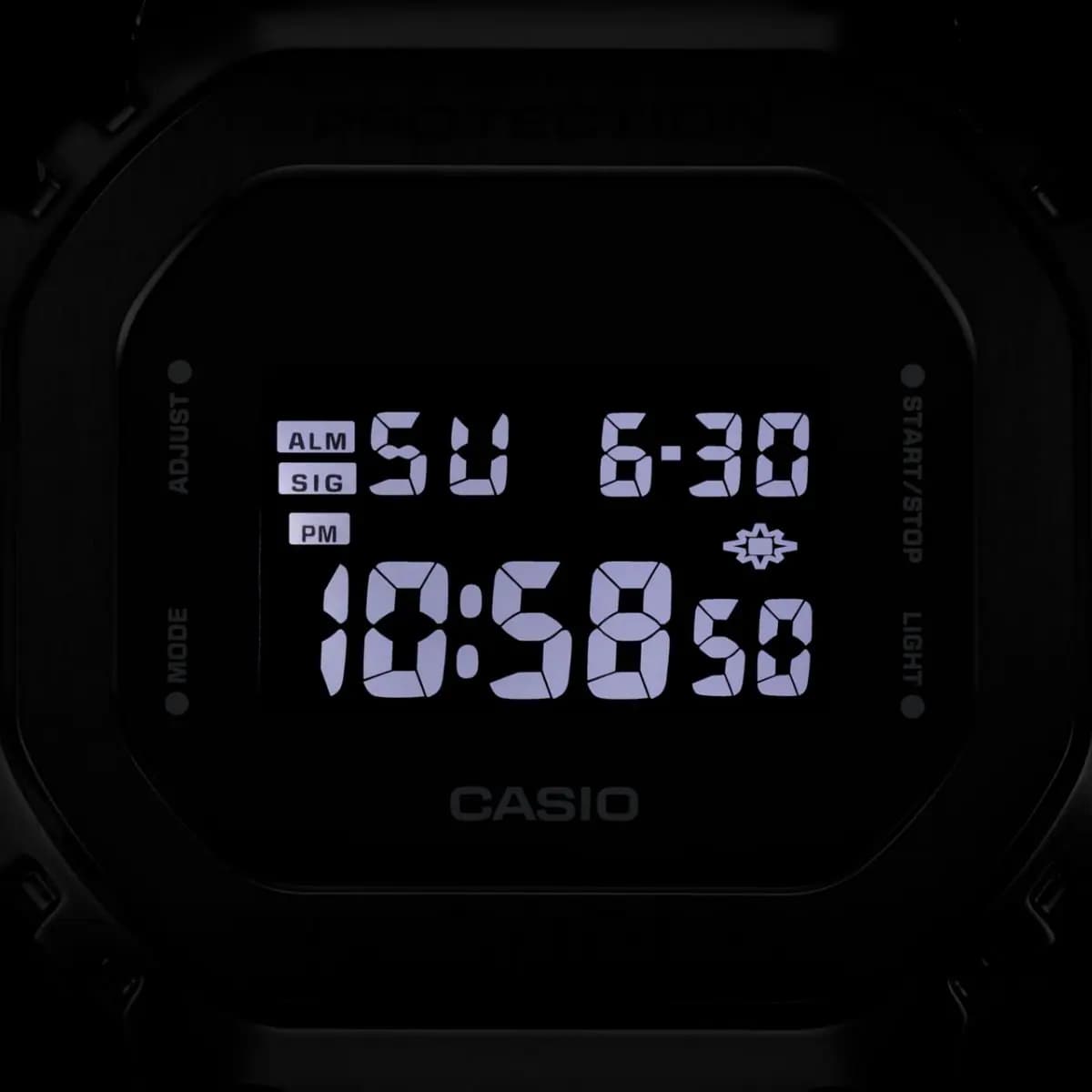 ساعت مچی دیجیتال مردانه کاسیو G-SHOCKمدل GM-5600UB-1DR — تصویر ۷